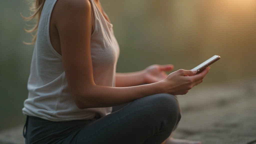Bewuste omgang met technologie, moment van balans en controle